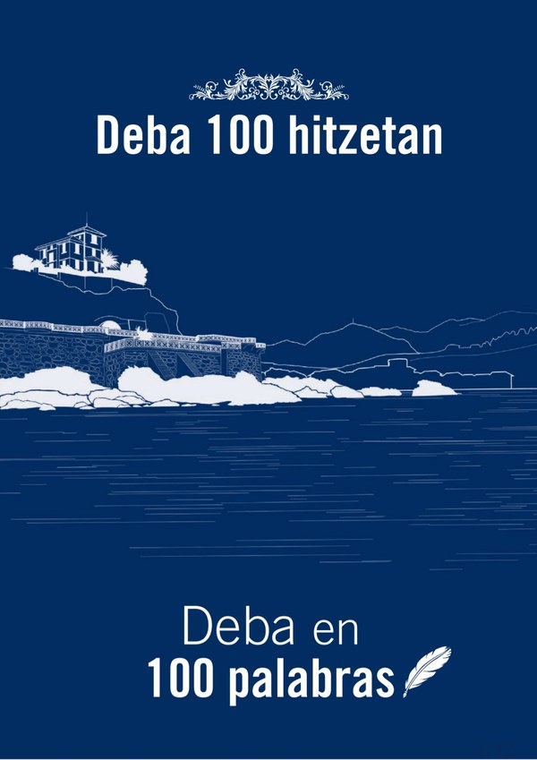 Abierto el plazo para el VIII. Concurso Literario ‘100 palabras’ organizado por el Ayuntamiento de Deba y la Fundación Cárdenas