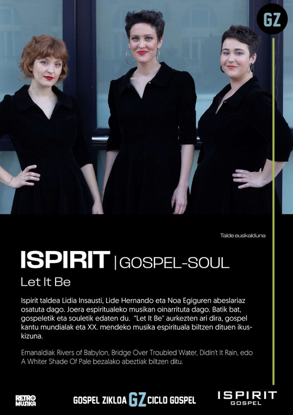 Los ritmos del gospel y el soul llegan a Deba de la mano del grupo ISPIRIT