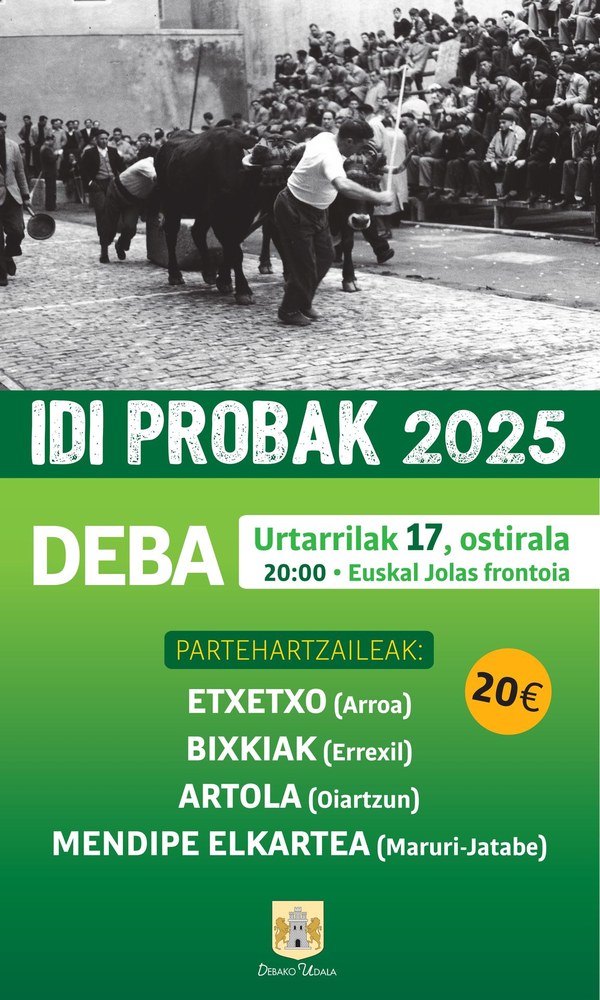 ‘Idi probak 2025’ sariketa, ostiralean, urtarrilak 17