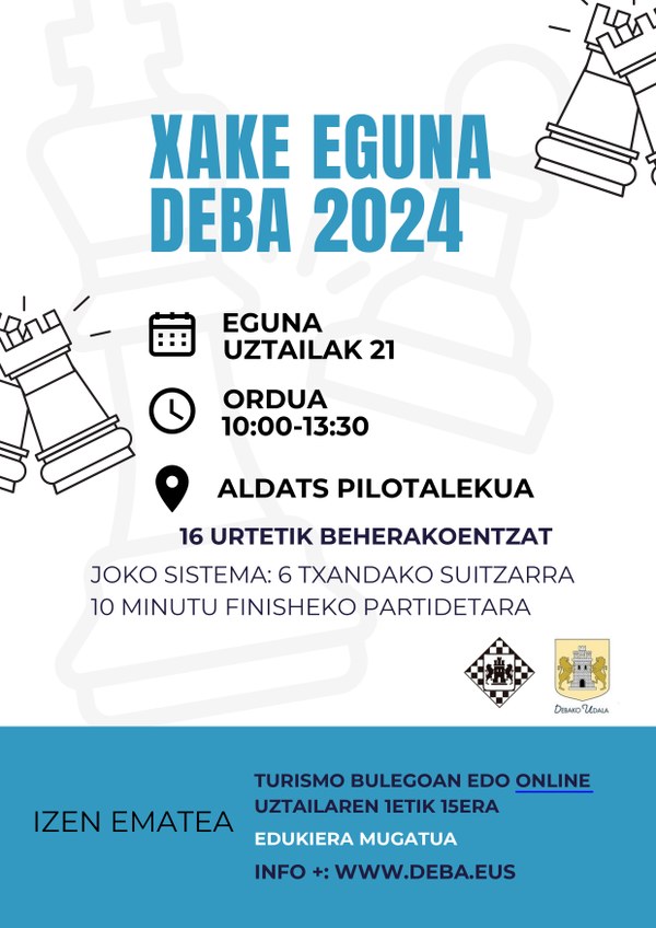 Xake Eguna ospatuko da uztailaren 21ean Deban